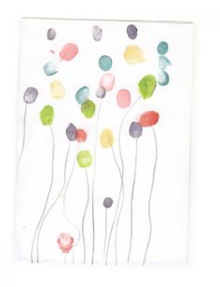 Illustration de l'article : 50 dessins très simples à réaliser avec des empreintes... C'est top pour des activités avec des enfants !