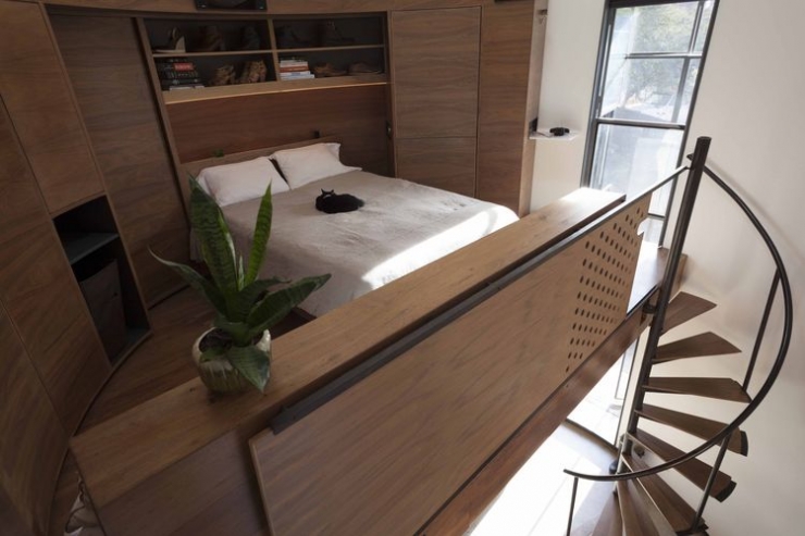 Illustration de l'article : Architecte, il transforme un silo à grains en une habitation qui vaut vraiment le détour... J'adore l'intérieur !