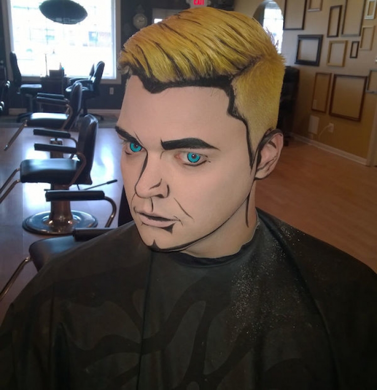 Illustration de l'article : Les 25 maquillages les plus flippants pour Halloween...