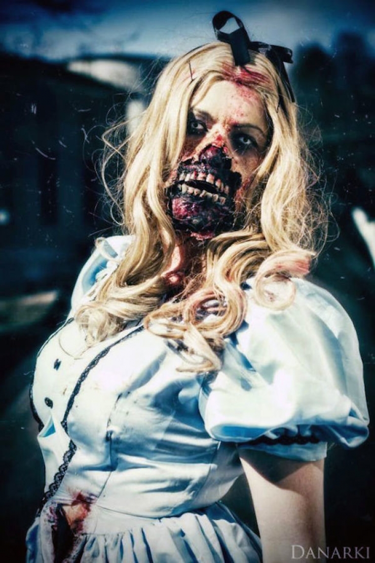 Illustration de l'article : Les 25 maquillages les plus flippants pour Halloween...