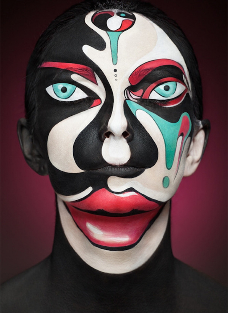 Illustration de l'article : Les 25 maquillages les plus flippants pour Halloween...
