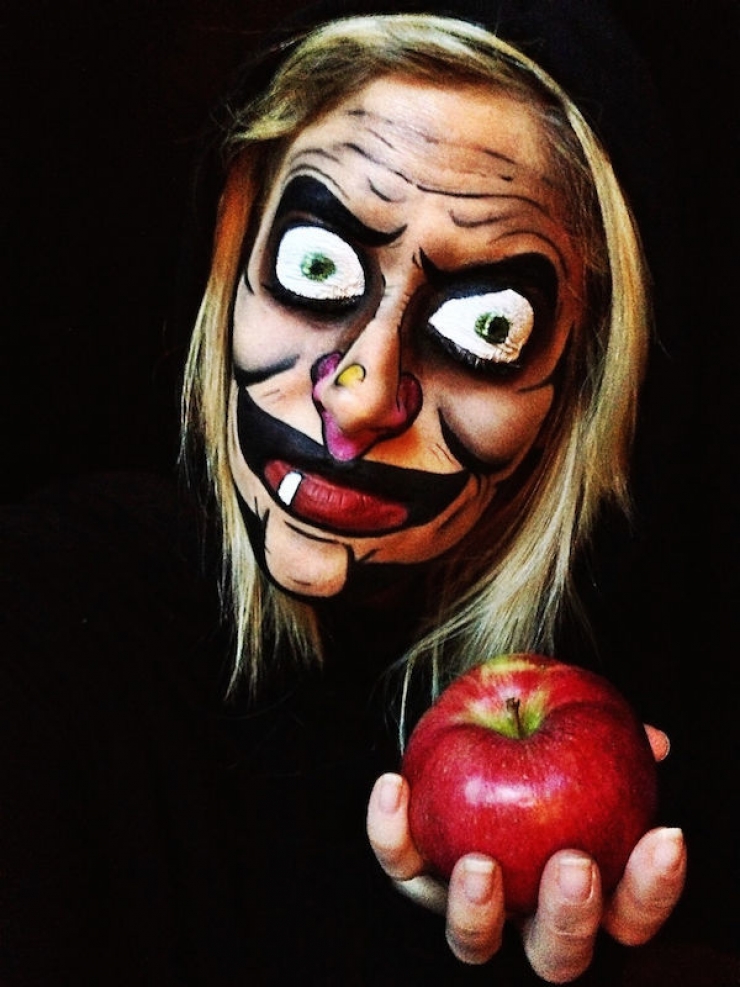 Illustration de l'article : Les 25 maquillages les plus flippants pour Halloween...