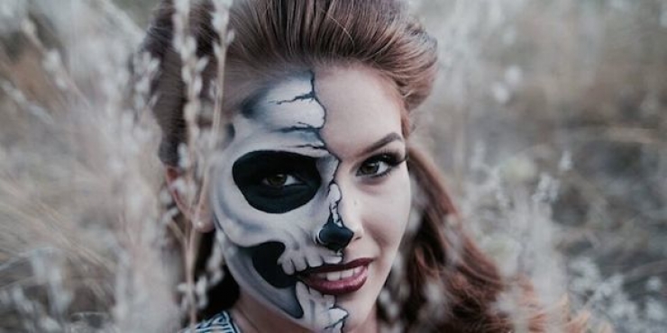 Illustration de l'article : Les 25 maquillages les plus flippants pour Halloween...
