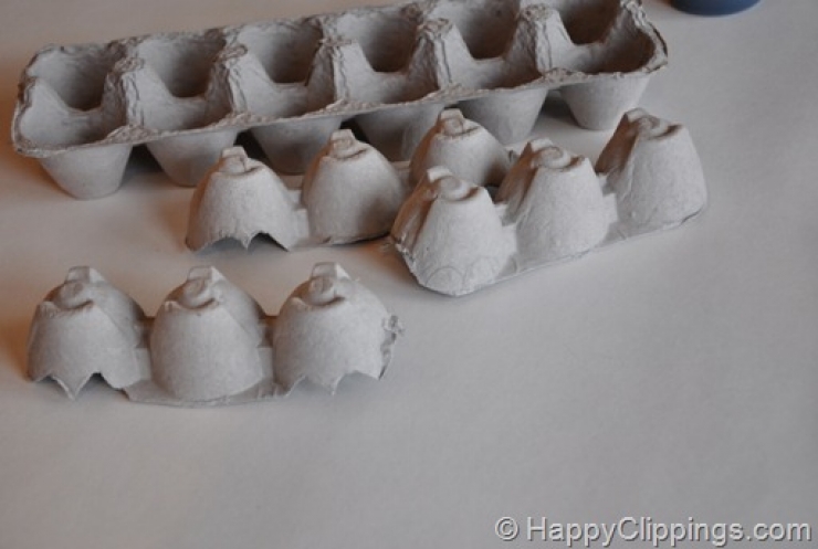 Illustration de l'article : Une déco magnifique à réaliser avec les enfants, juste avec des cartons d'oeufs et des feuilles...