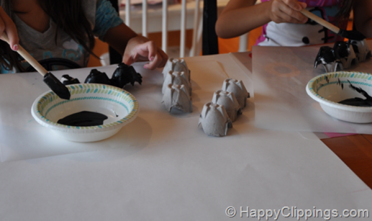 Illustration de l'article : Une déco magnifique à réaliser avec les enfants, juste avec des cartons d'oeufs et des feuilles...