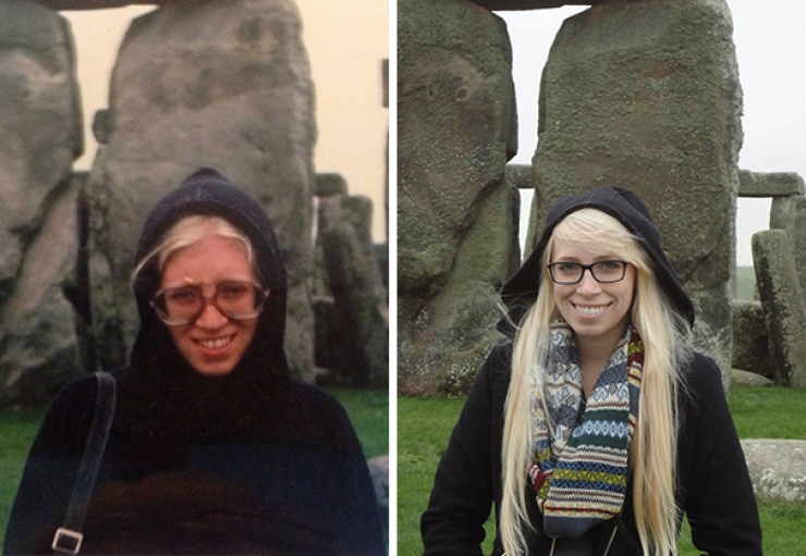 Illustration de l'article : La ressemblance est flagrante chez ces parents et enfants photographi&eacute;s au m&ecirc;me &acirc;ge (10 photos)