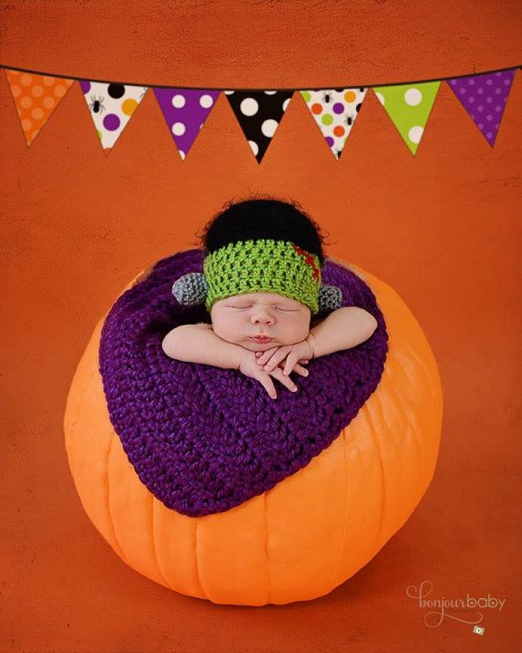 Illustration de l'article : Envie de marquer l'automne à travers une jolie séance photo avec votre bébé ? Cette série devrait vous donner des idées !