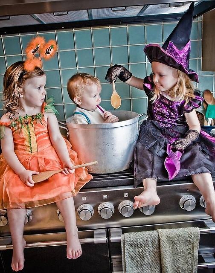 Illustration de l'article : Envie de marquer l'automne à travers une jolie séance photo avec votre bébé ? Cette série devrait vous donner des idées !