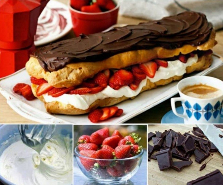 Illustration de l'article : Miam! Voici l'éclaire au chocolat géant, de quoi réchauffer vos soirées automnales...