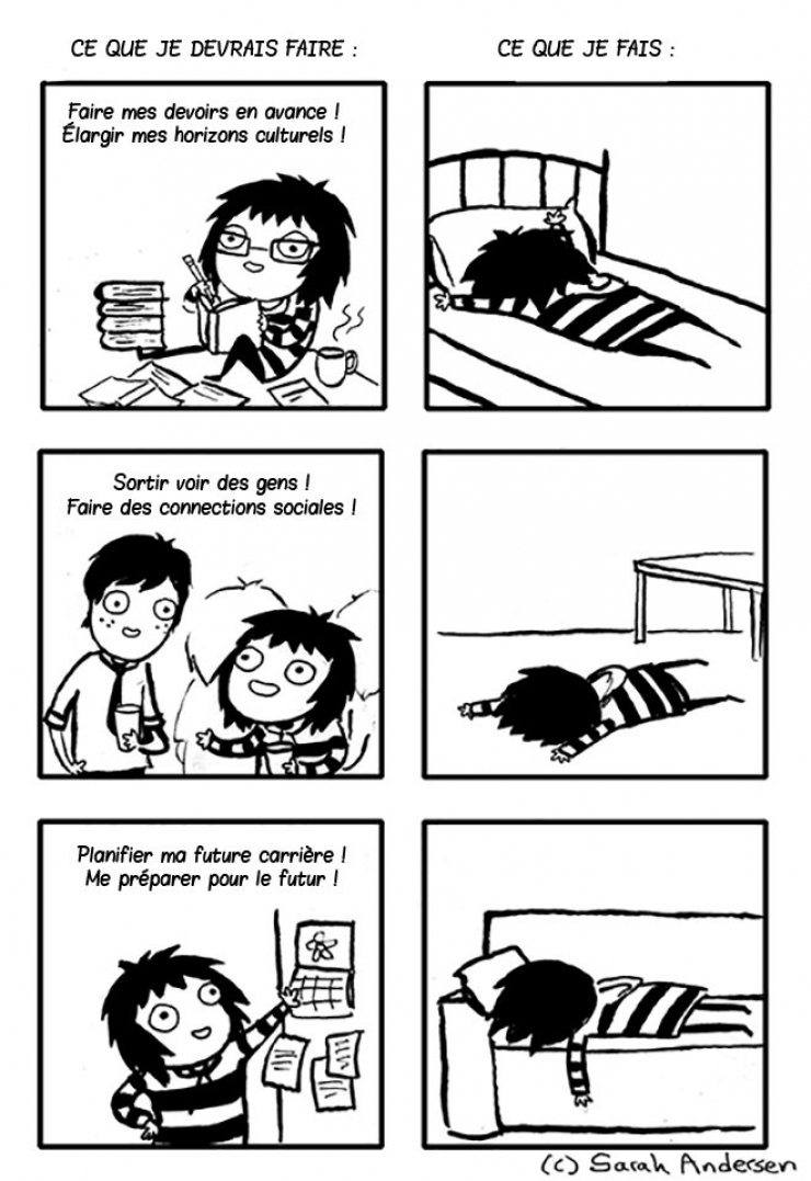 Illustration de l'article : Des illustrations pleines d&rsquo;humour qui r&eacute;sument les probl&egrave;mes du quotidien des filles...