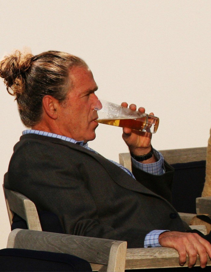 Illustration de l'article : Quand les présidents sont relookés avec les tendances capillaires qui font fureur en ce moment... Poutine est vraiment excellent !