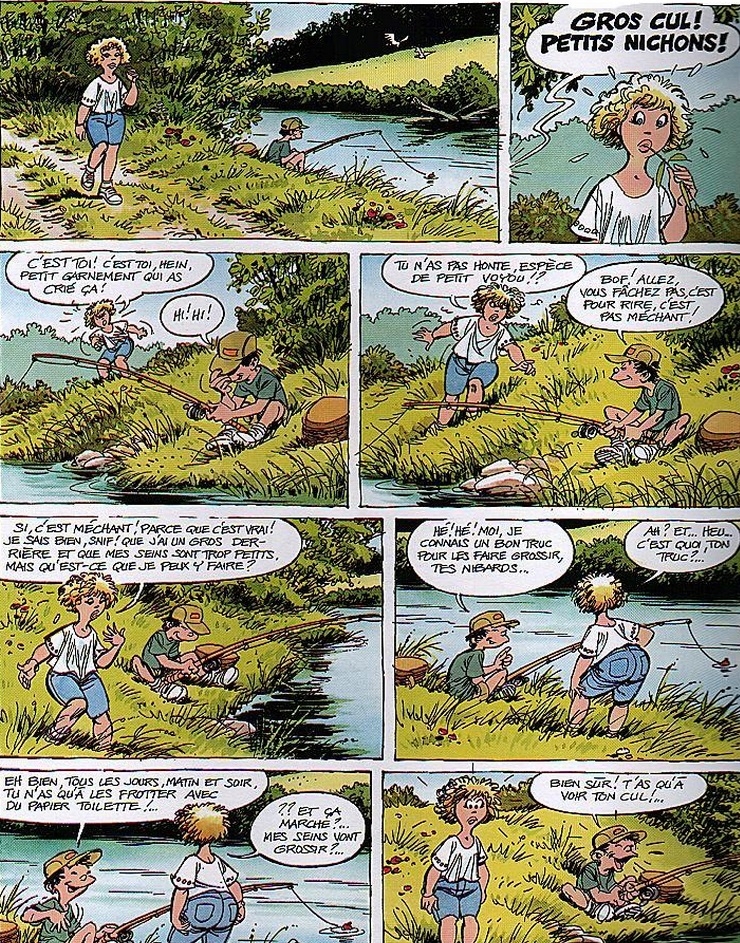 Illustration de l'article : Alors qu'elle se promenait tranquillement dans un bois, cette jeune dame a entendu...