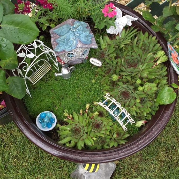 Illustration de l'article : Elle cr&eacute;e un jardin secret &agrave; sa fille pour son anniversaire... Une id&eacute;e de g&eacute;nie ! 