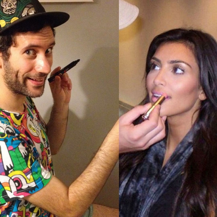 Illustration de l'article : Il "pose" aux c&ocirc;t&eacute;s des plus grandes stars... ou presque (14 photos)