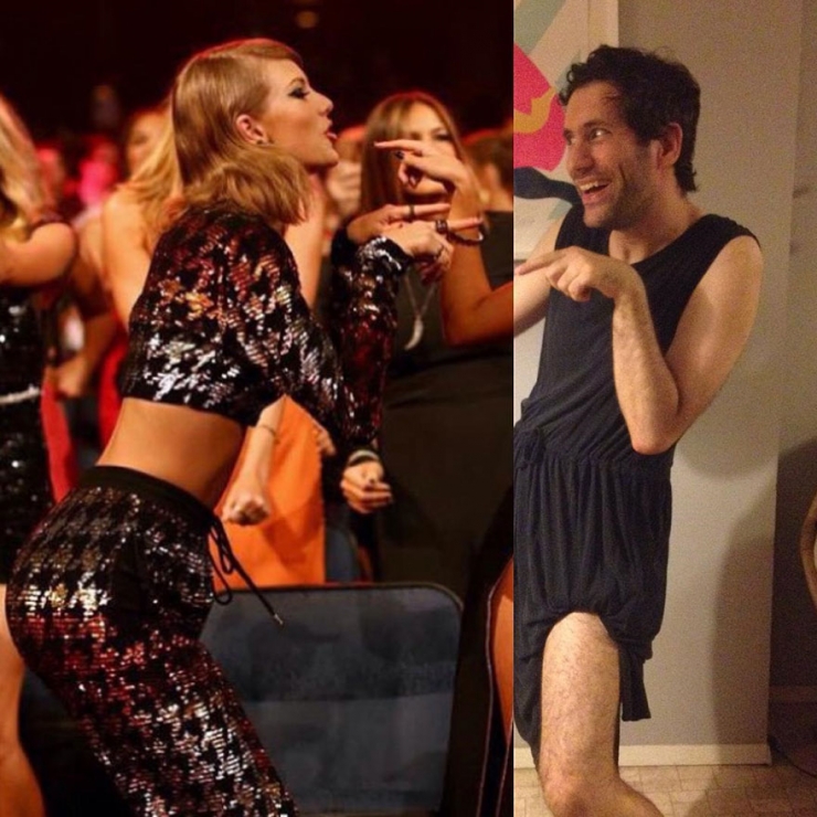 Illustration de l'article : Il "pose" aux c&ocirc;t&eacute;s des plus grandes stars... ou presque (14 photos)