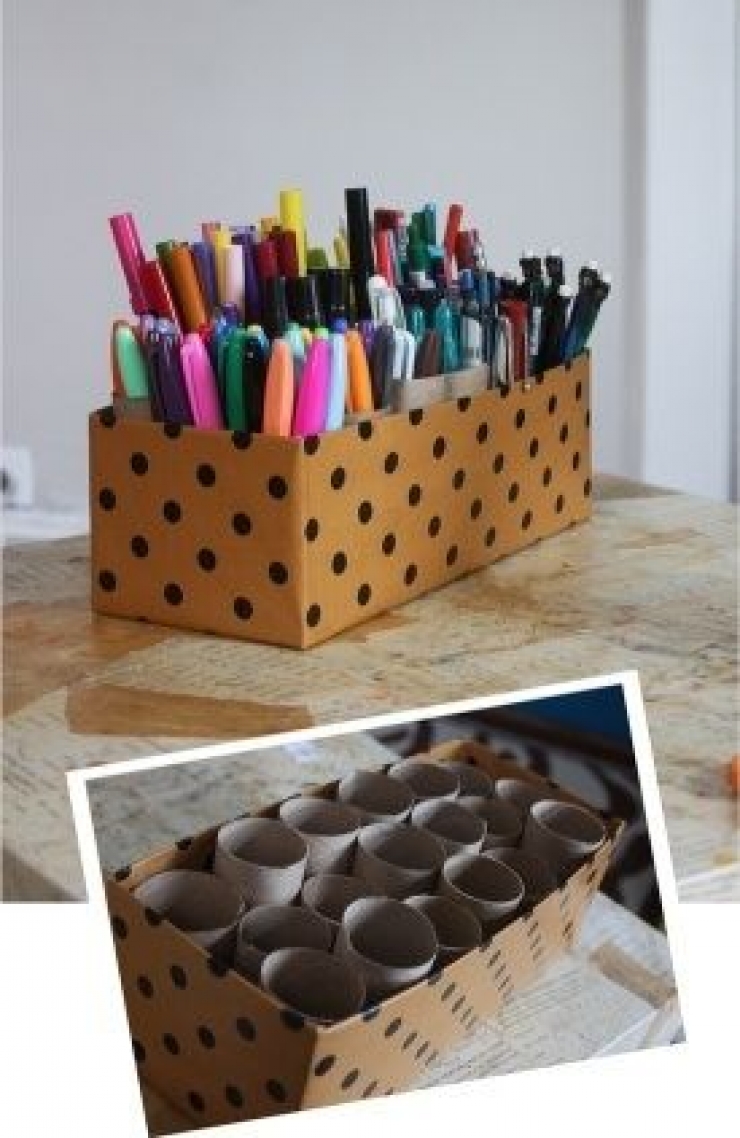 Illustration de l'article : Voici 15 astuces pour arranger un petit coin bricolages à vos enfants !
