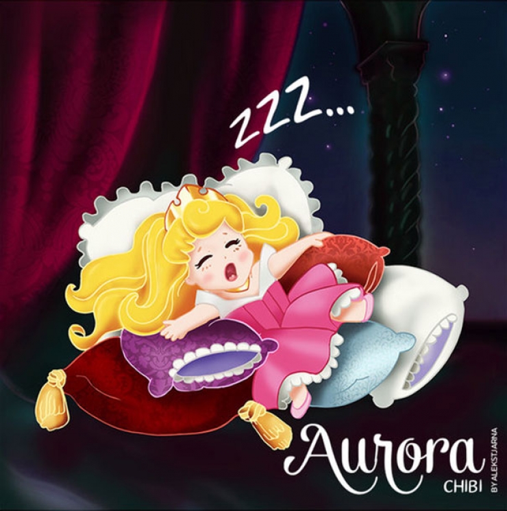Illustration de l'article : 12 princesses Disney en versions Chibi
