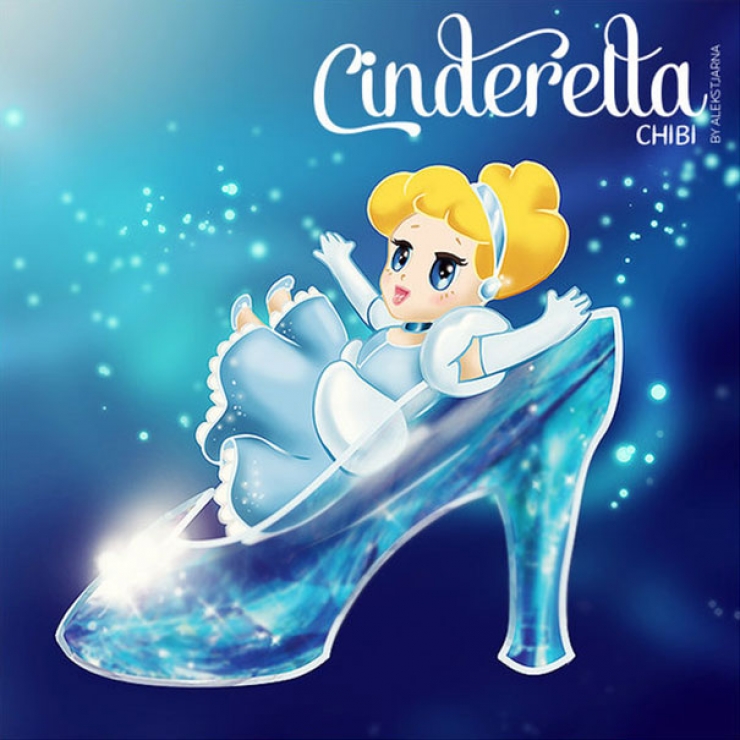 Illustration de l'article : 12 princesses Disney en versions Chibi