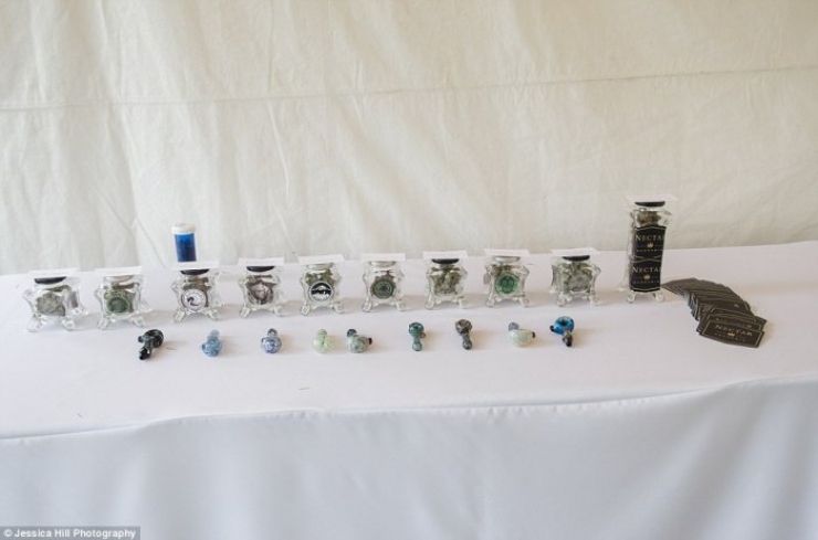 Illustration de l'article : Ils remplacent le champagne par du cannabis lors de leur mariage... Les invités adorent !