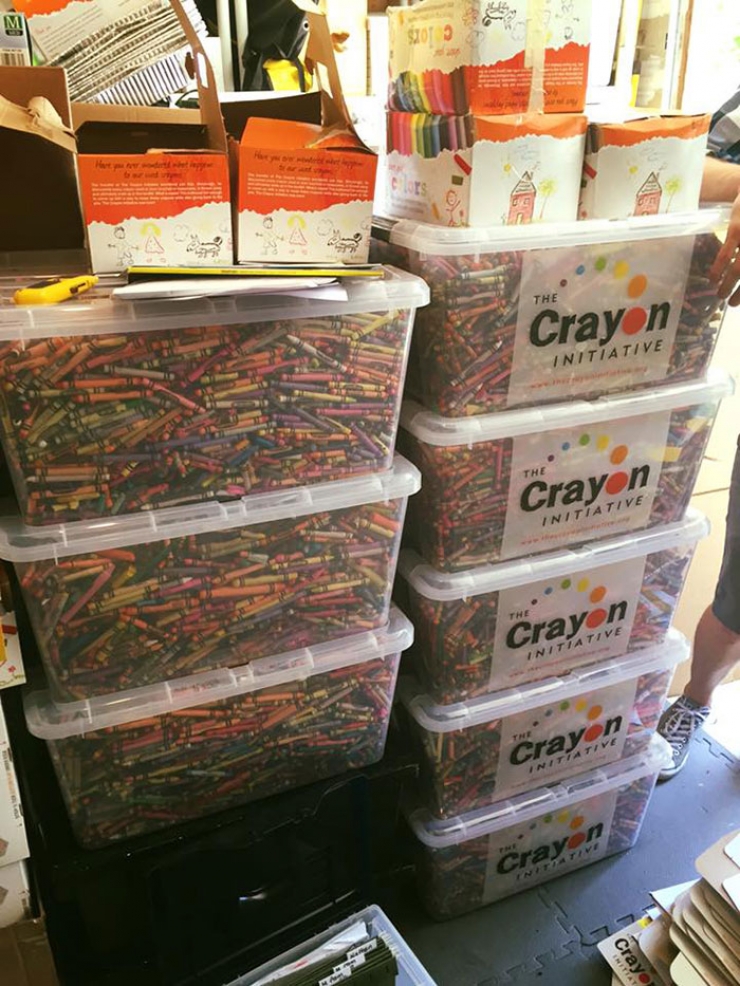 Illustration de l'article : Voilà 4 ans qu'il récupère des crayons usagés dans un but magnifique ! Un homme au grand coeur...