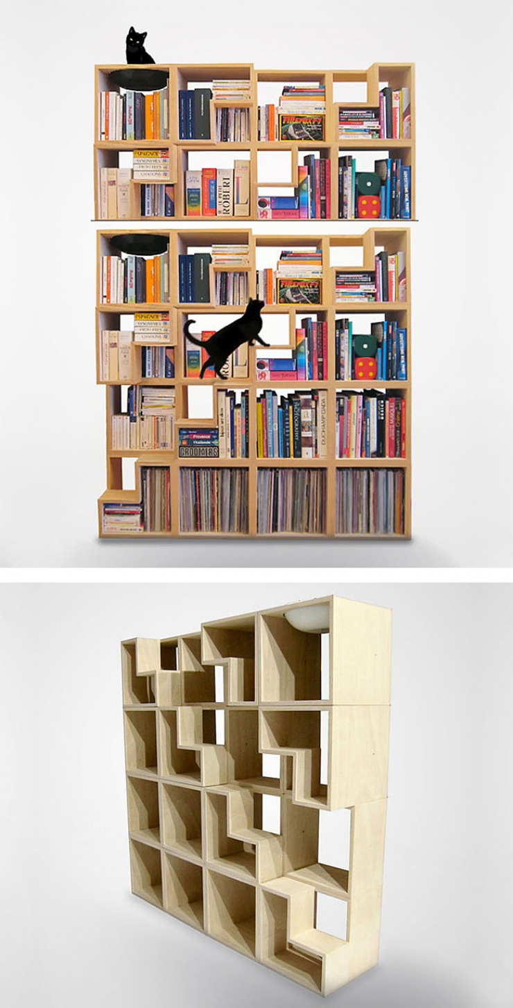 Illustration de l'article : 22 bibliothèques originales, créatives et pratiques