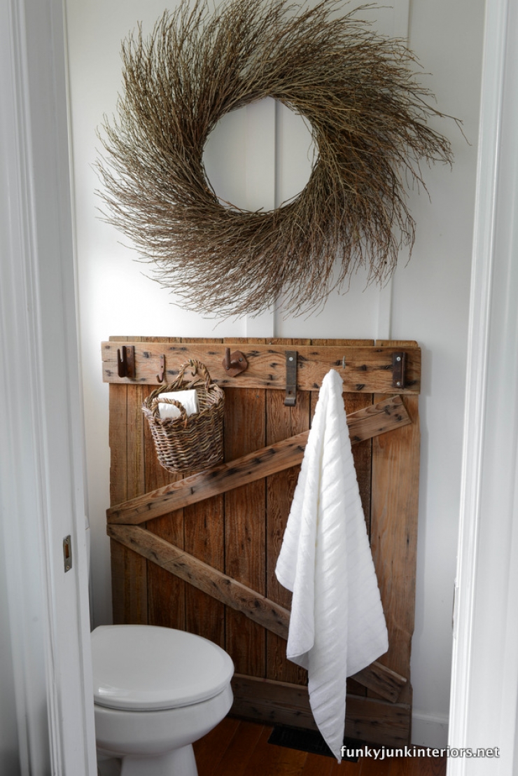 Illustration de l'article : Envie d'une salle de bain rustique ? Ces 35 photos devraient vous inspirer...
