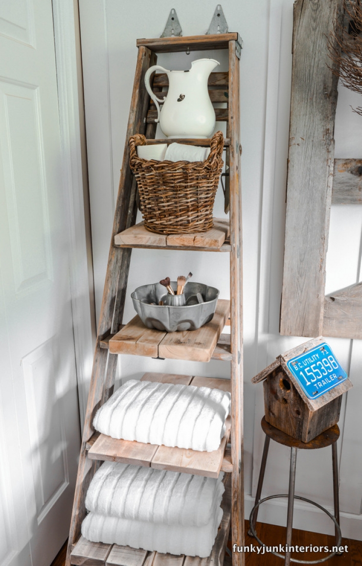 Illustration de l'article : Envie d'une salle de bain rustique ? Ces 35 photos devraient vous inspirer...