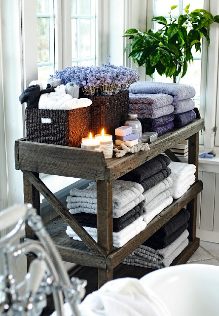 Illustration de l'article : Envie d'une salle de bain rustique ? Ces 35 photos devraient vous inspirer...