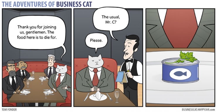 Illustration de l'article : Voici ce que serait la vie au bureau si votre patron était un...Chat