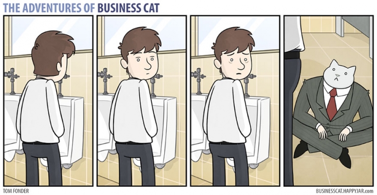 Illustration de l'article : Voici ce que serait la vie au bureau si votre patron était un...Chat