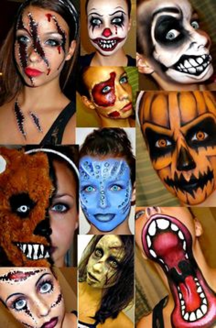 Illustration de l'article : Des maquillages flippants et terrifiants qui devraient vous donner des idées pour Halloween...