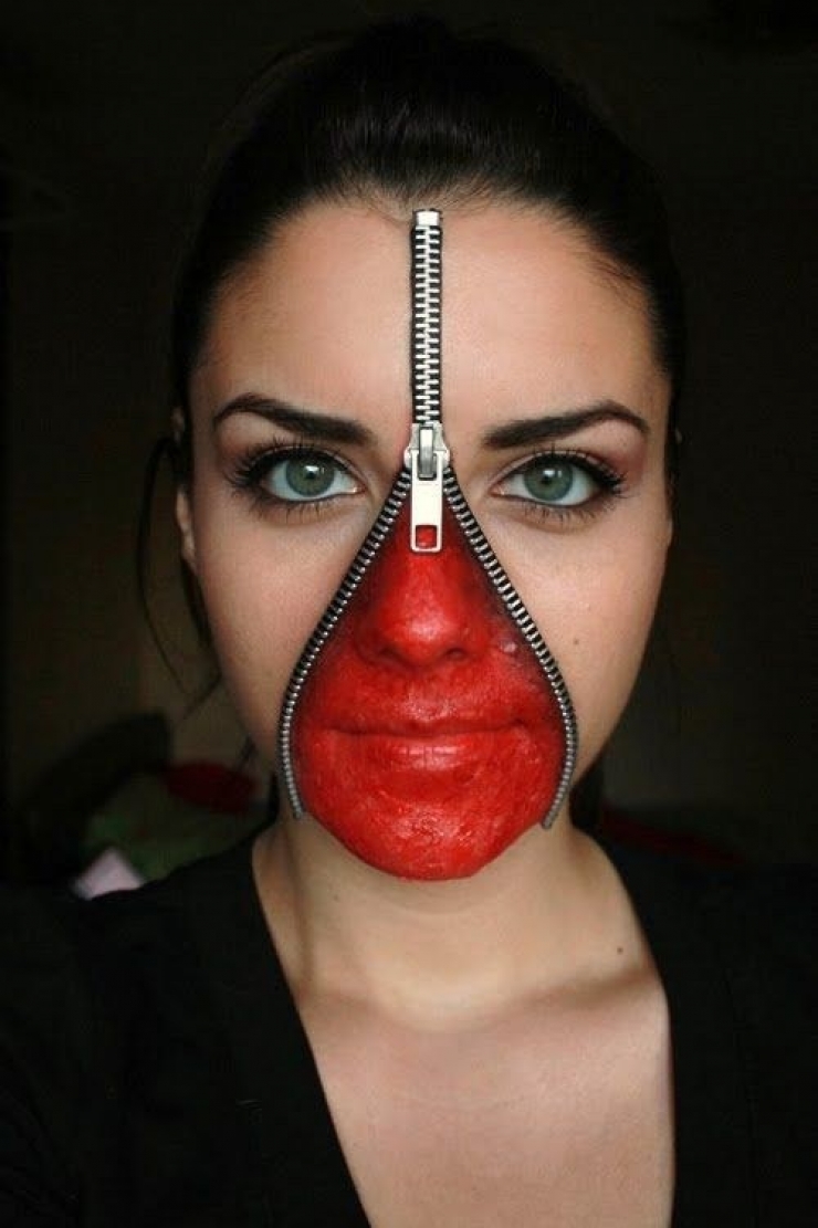 Illustration de l'article : Des maquillages flippants et terrifiants qui devraient vous donner des idées pour Halloween...
