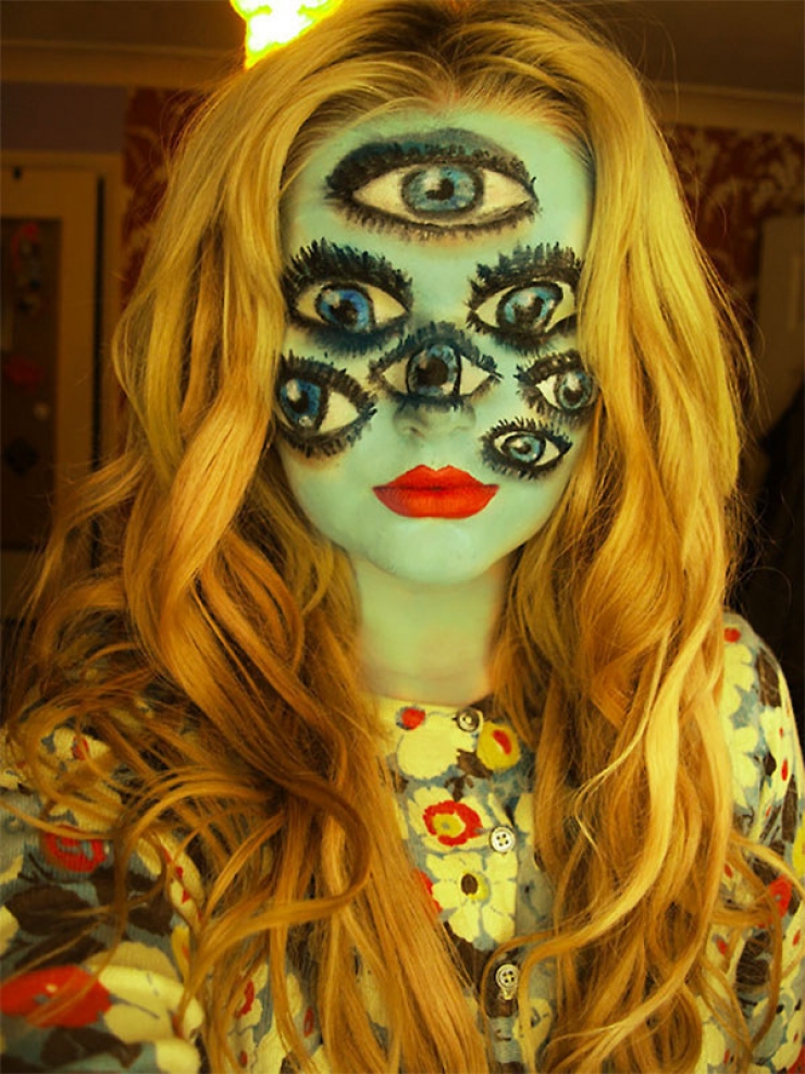 Illustration de l'article : Des maquillages flippants et terrifiants qui devraient vous donner des idées pour Halloween...