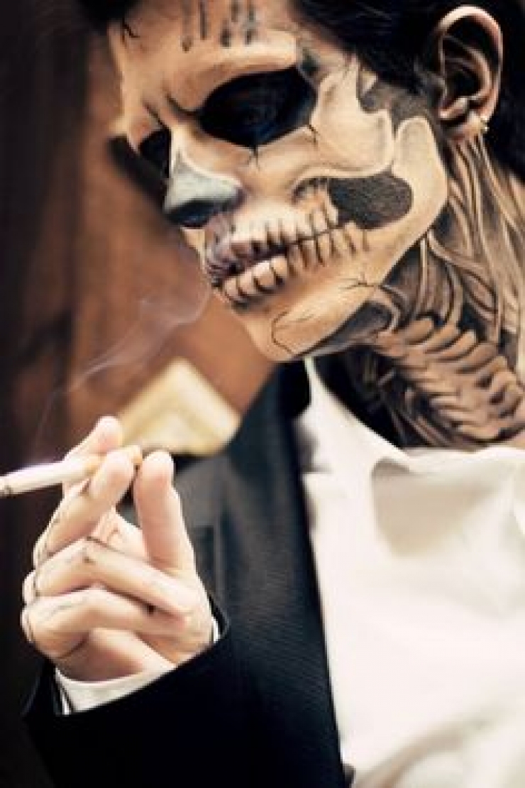 Illustration de l'article : Mesdames, voici 60 maquillages Halloween pour votre inspiration...