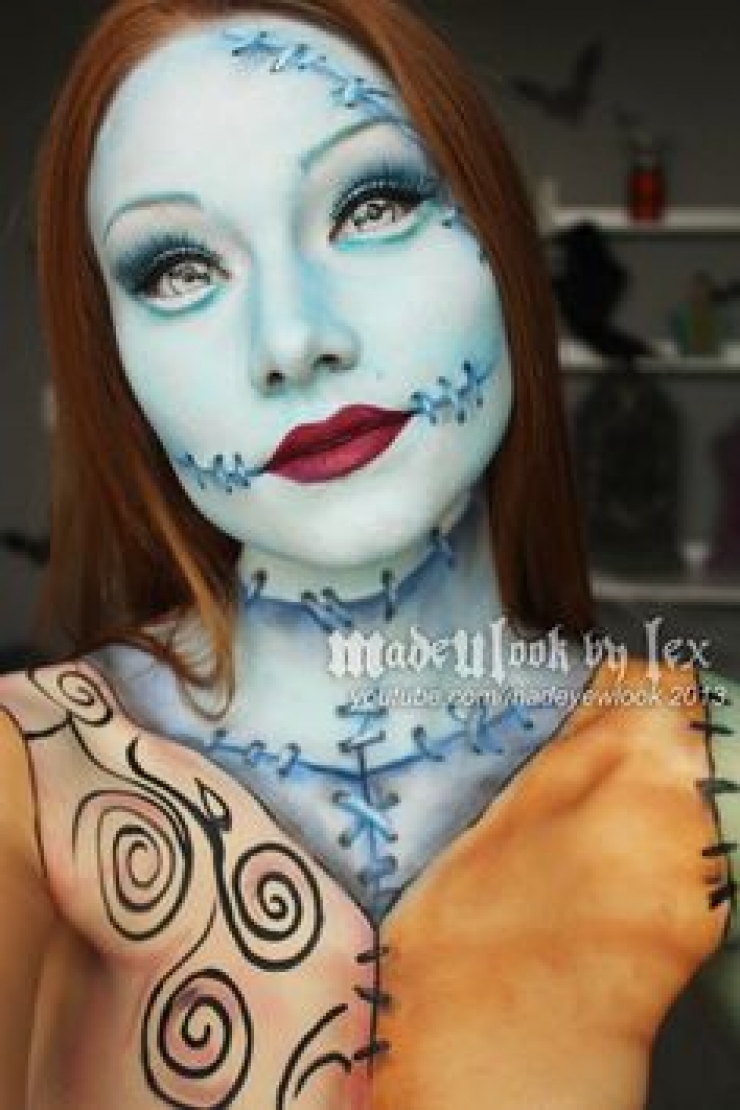 Illustration de l'article : Mesdames, voici 60 maquillages Halloween pour votre inspiration...