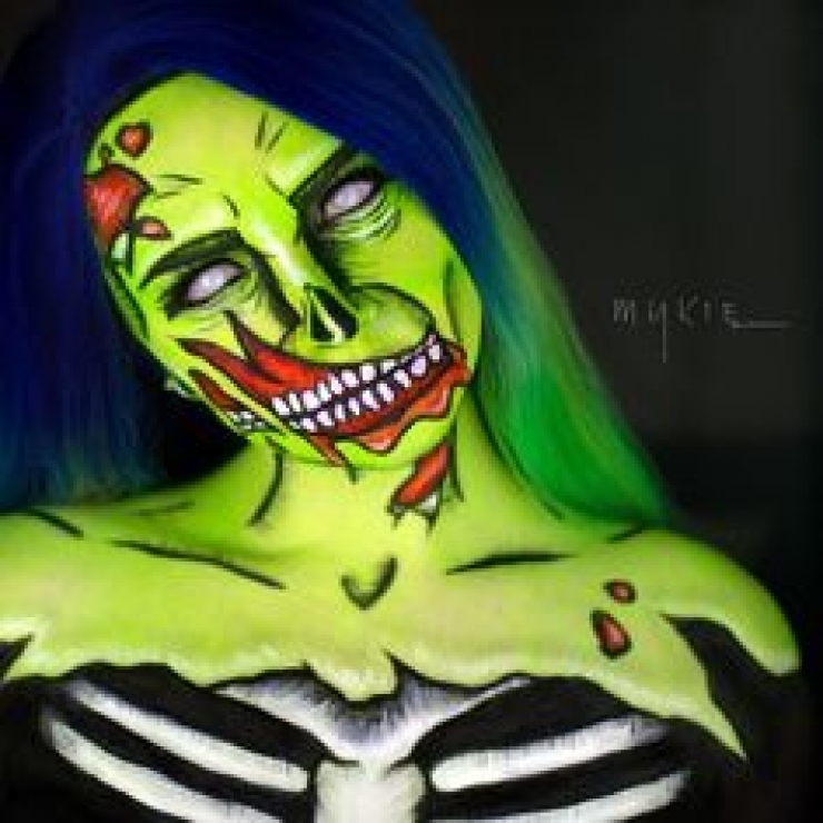 Illustration de l'article : Mesdames, voici 60 maquillages Halloween pour votre inspiration...