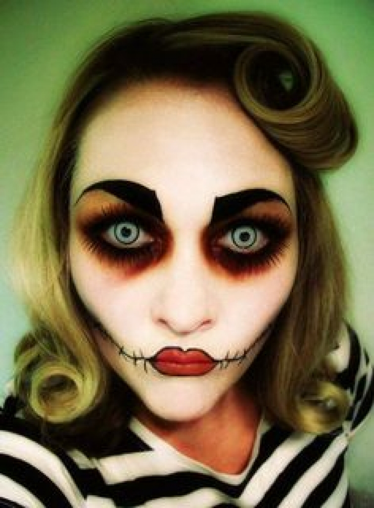 Illustration de l'article : Mesdames, voici 60 maquillages Halloween pour votre inspiration...