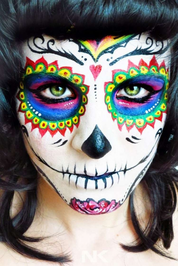 Illustration de l'article : Mesdames, voici 60 maquillages Halloween pour votre inspiration...