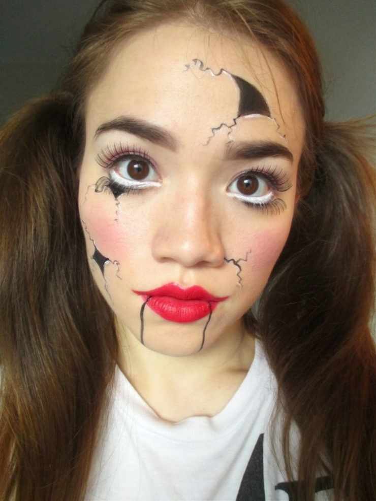 Illustration de l'article : Mesdames, voici 60 maquillages Halloween pour votre inspiration...