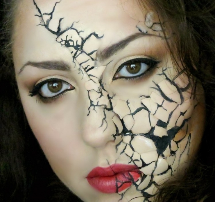 Illustration de l'article : Mesdames, voici 60 maquillages Halloween pour votre inspiration...