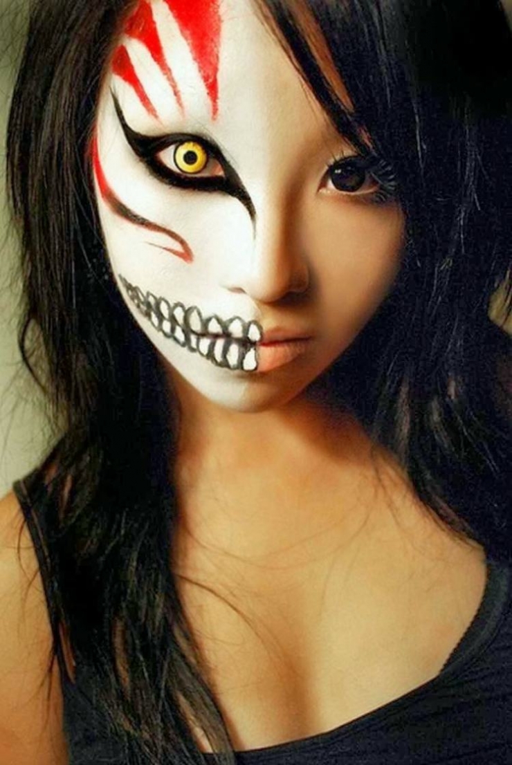 Illustration de l'article : Mesdames, voici 60 maquillages Halloween pour votre inspiration...