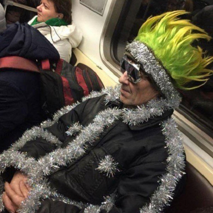 Illustration de l'article : Ces "belles" rencontres que l'on peut faire dans les transports en commun (20 photos)