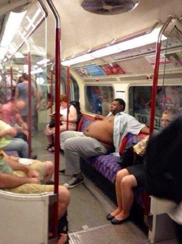 Illustration de l'article : Ces "belles" rencontres que l'on peut faire dans les transports en commun (20 photos)