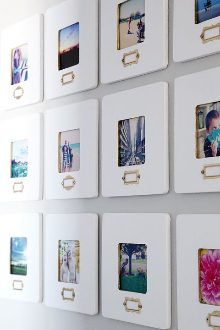 Illustration de l'article : 90 idées de génie pour afficher vos plus jolies photos sur vos murs...
