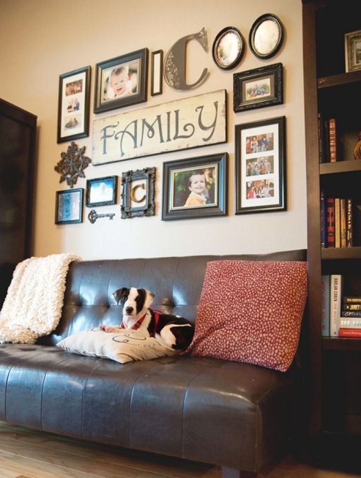 Illustration de l'article : 90 idées de génie pour afficher vos plus jolies photos sur vos murs...