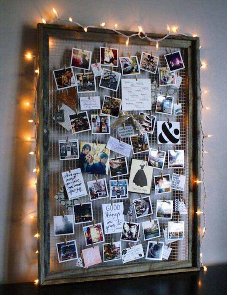 Illustration de l'article : 90 idées de génie pour afficher vos plus jolies photos sur vos murs...