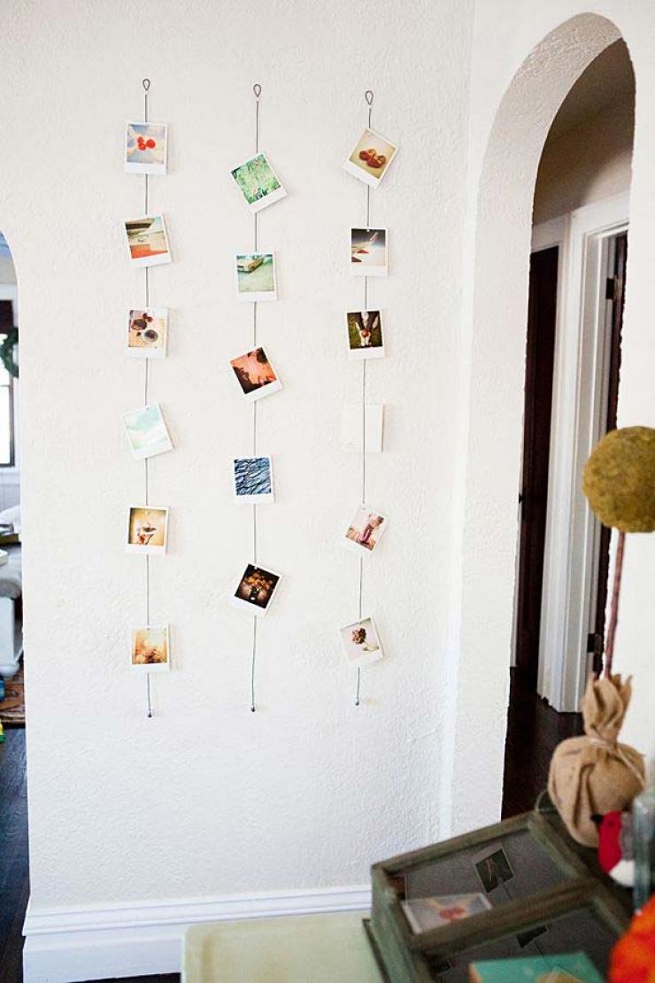 Illustration de l'article : 90 idées de génie pour afficher vos plus jolies photos sur vos murs...