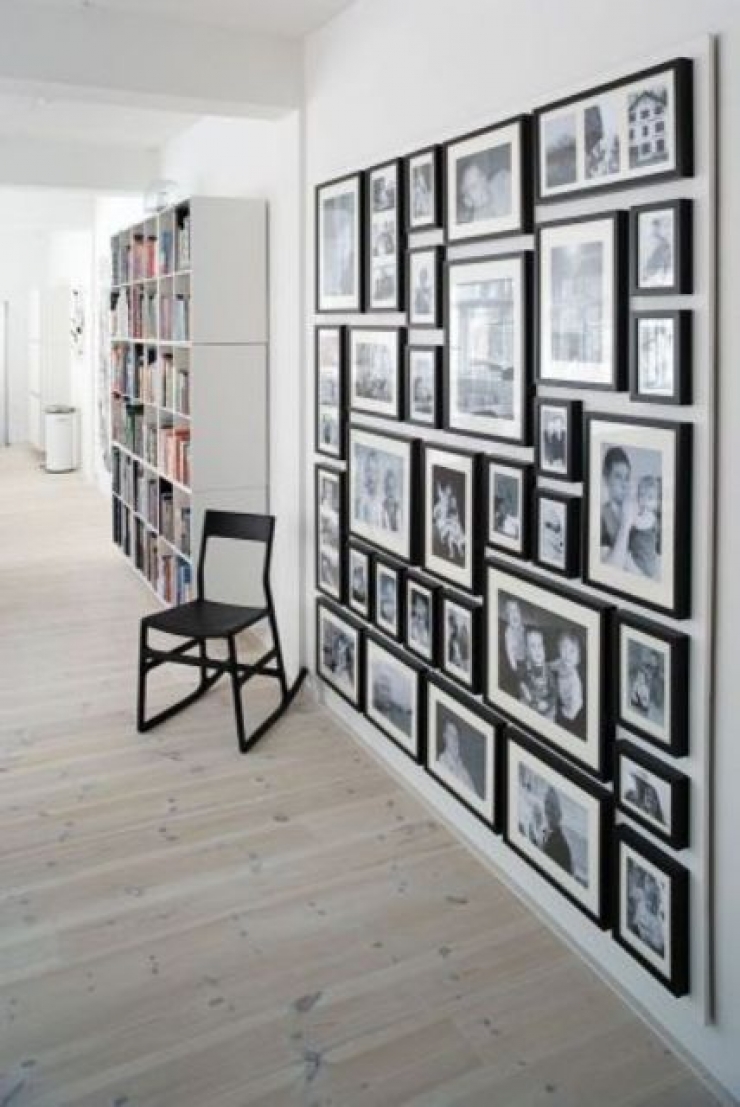 Illustration de l'article : 90 idées de génie pour afficher vos plus jolies photos sur vos murs...