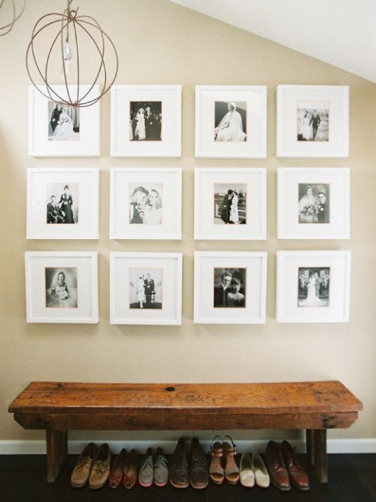 Illustration de l'article : 90 idées de génie pour afficher vos plus jolies photos sur vos murs...