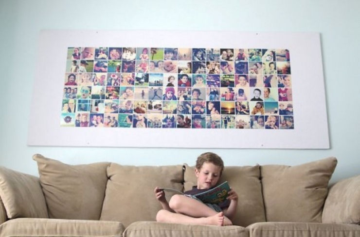 Illustration de l'article : 90 idées de génie pour afficher vos plus jolies photos sur vos murs...
